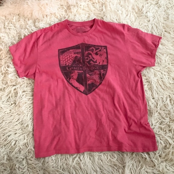 Game of Thrones | Red Tee XL HBO Dragons Red Black Mother of Dragons - Picture 2 of 10